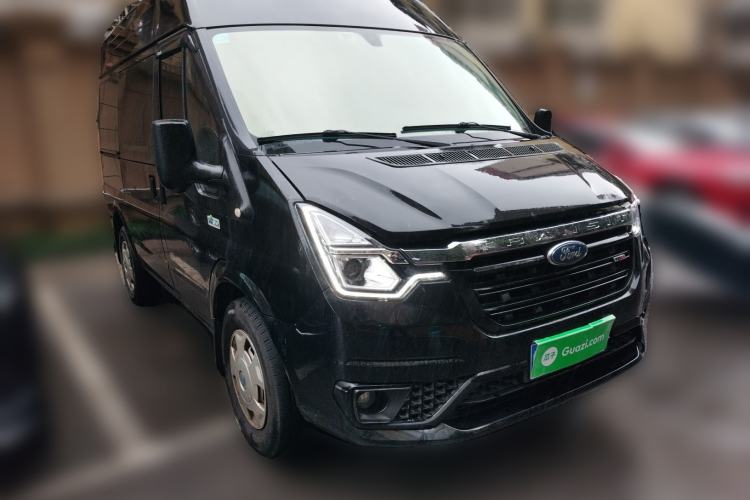 Used Ford Transit Custom 2021 2.2T Automatic Logistics Vehicle Pro Short Wheelbase 6-Seater Mid-Roof China VI Standard