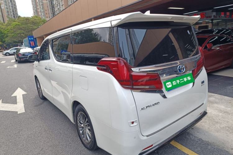 Used Toyota Alphard 2020 Dual-Engine 2.5L Luxury Edition Rear Left 45 Deg