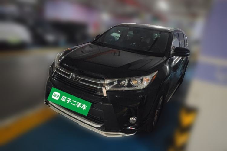 Used Toyota Highlander 2018 2.0T Four-Wheel Drive Prestige Version 7 Seats China VI Standard