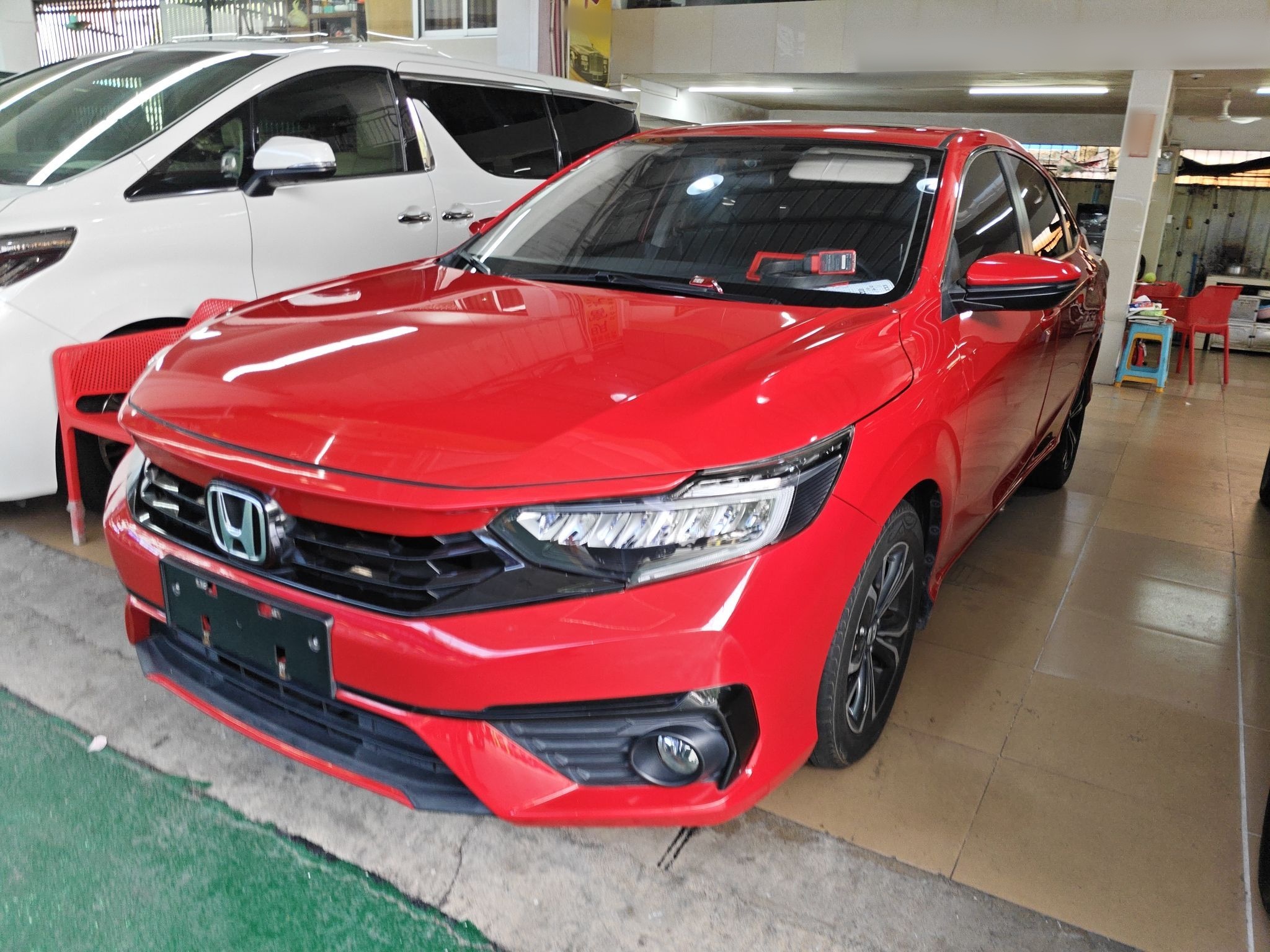 Under Front Bumper