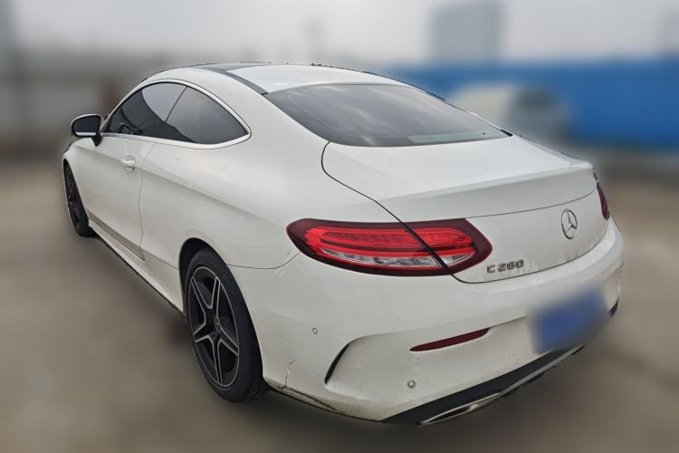 Used Mercedes-Benz C-Class 2021 C 260 Coupe Rear Left 45 Deg