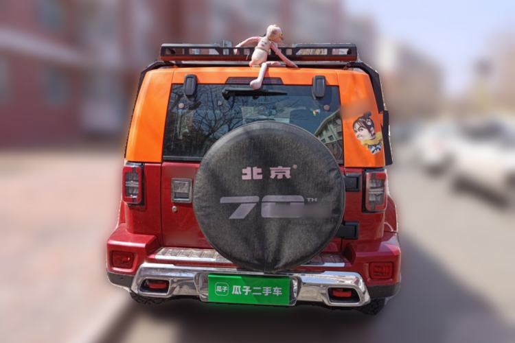 Used BAIC Off-Road BJ40 2019 2.3T Automatic Four-Wheel Drive Shengshi Huazhang Edition China VI Emission Standard Rear