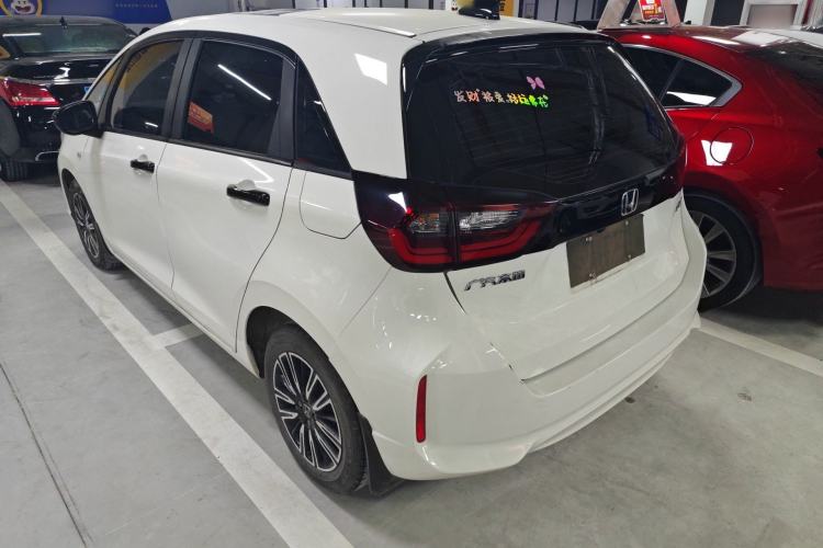 Used Honda Fit 2021 1.5L CVT Trendy Edition Rear Left 45 Deg