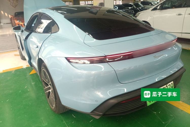 Used Porsche Taycan 2020 Taycan Rear Left 45 Deg