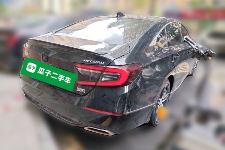 Used Honda Accord 2022 260TURBO Phantom Night · Prestige Edition Rear Right 45 Deg