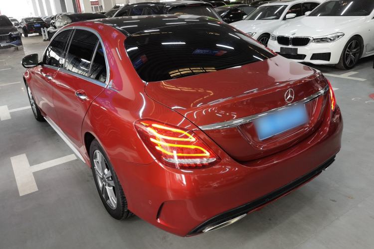 Used Mercedes-Benz C-Class 2018 C 200 L Sport Edition Rear Left 45 Deg