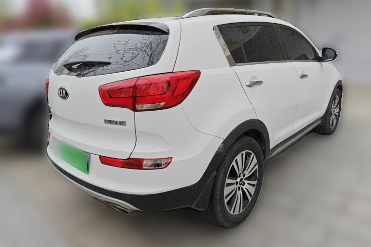 Used Kia Sportage R 2016 2.0L Automatic Two-Wheel Drive DLX Rear Right 45 Deg