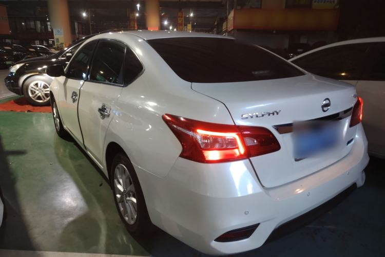 Used Nissan Sylphy 2019 1.6XV CVT Smart Connect Luxury Edition China VI Standard Rear Left 45 Deg