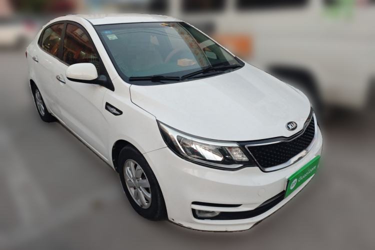 Used Kia K2 2015 Sedan 1.4L Automatic GLS Front Right 45 Deg
