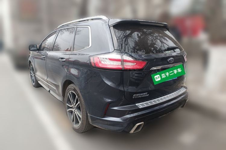 Used Ford Edge 2020 EcoBoost 245 Two-Wheel Drive Titanium 7-Seater Rear Left 45 Deg