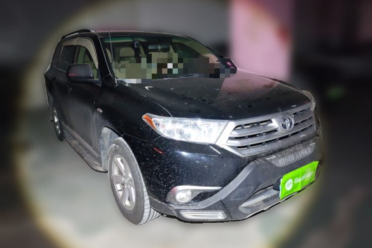 Used Toyota Highlander 2012 2.7L 2WD 5-Seater Elite Edition Front Right 45 Deg