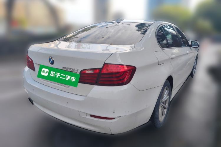 Used BMW 5 Series 2014 520Li Elegant Model Rear Right 45 Deg