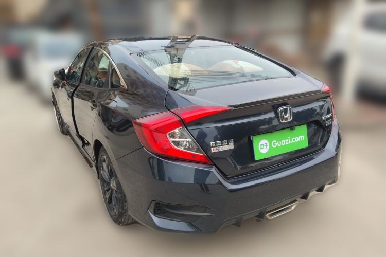 Used Honda Civic 2019 220TURBO CVT Dynamic Edition China VI Emission Standard Rear Left 45 Deg
