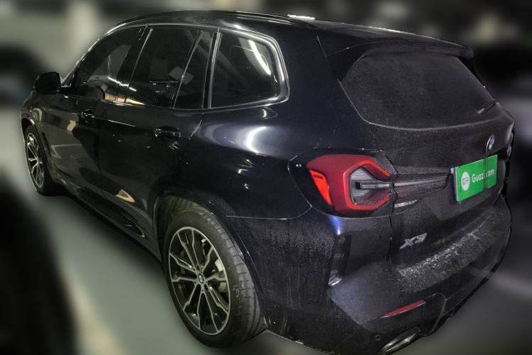 Used BMW X3 2022 xDrive30i Luxury Model M Night Sky Package Rear Left 45 Deg