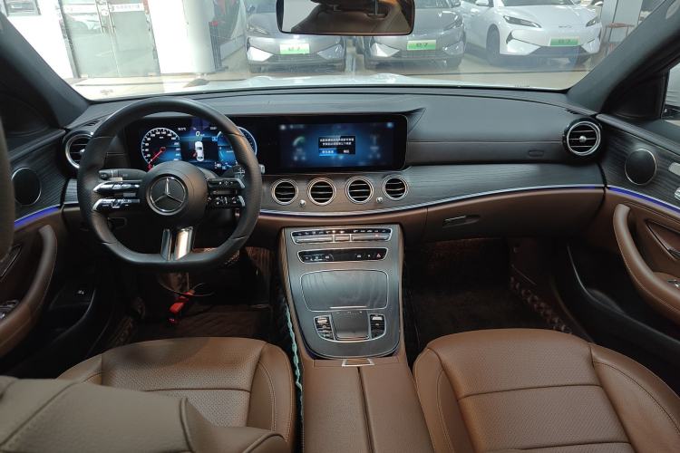 Used Mercedes-Benz E-Class 2021 E 300 L Sporty and Stylish Model Center Console