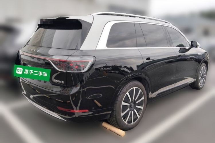 Used Hima AITO M9 2024 All-Electric Ultra Version 100 kWh 6-Seater Model Rear Right 45 Deg