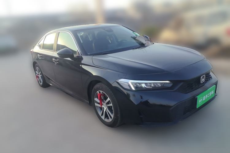 Used Honda Civic 2025 240TURBO CVT Smart & Fun Plus Front Right 45 Deg