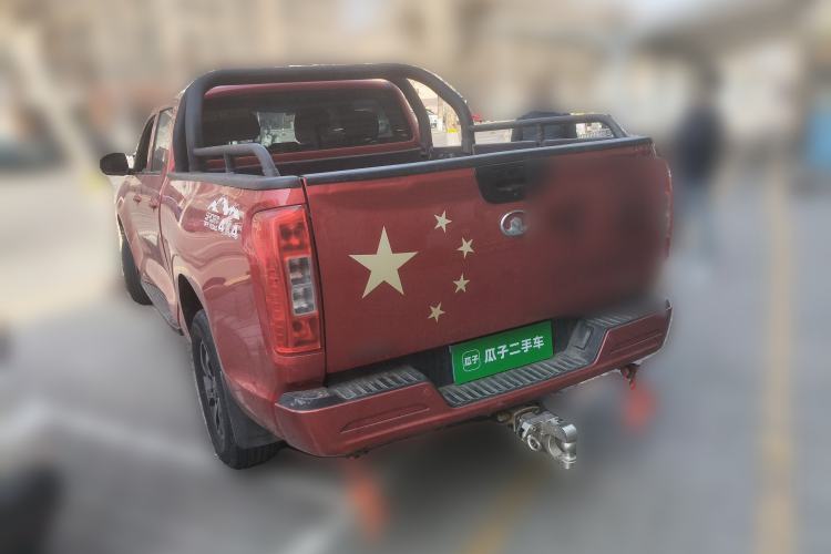 Used Great Wall Poer 2021 2.0T Commercial Version Automatic Diesel 4x4 Elite Long-Box GW4D20M
