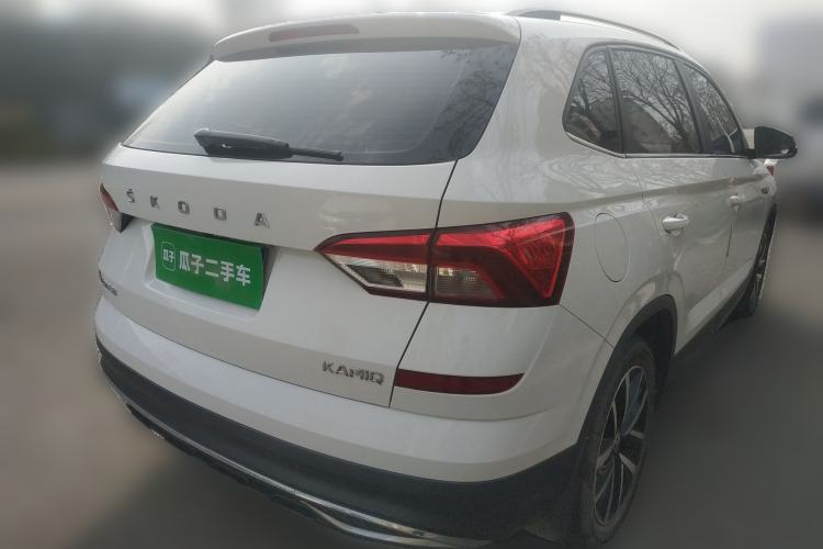 Used Skoda Kamiq 2021 1.5L Automatic Comfort Edition Rear Right 45 Deg