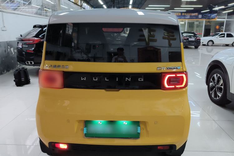 Used Wuling Hongguang MINIEV 2021 Macaron Fashion Model Lithium Iron Phosphate Rear