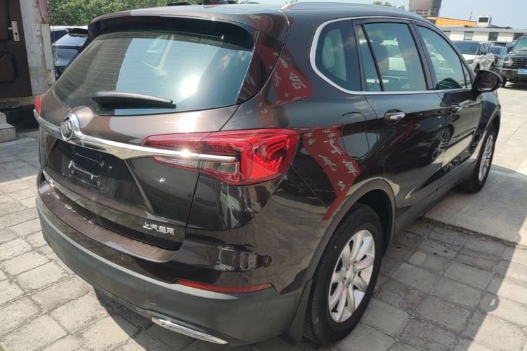 Used Buick Envision 2021 532T Two-Wheel-Drive Elite Version Rear Right 45 Deg