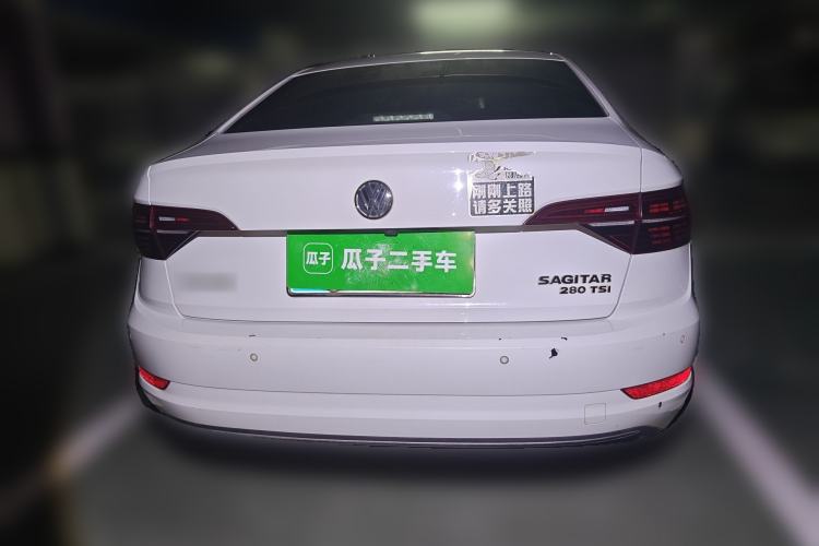 Used Volkswagen Sagitar 2019 280TSI DSG Comfort Version China VI Standard Rear