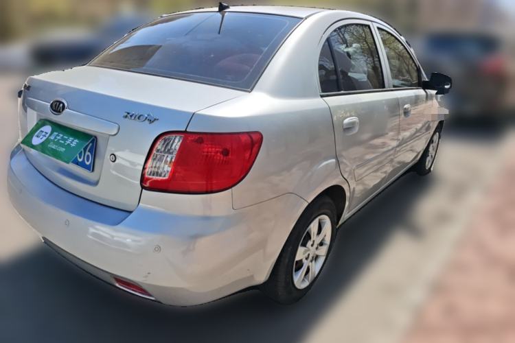 Used Kia Rio 2007 1.4L MT GL Rear Right 45 Deg