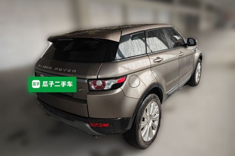 Used Land Rover Range Evoque 2015 2.0T Five-Door Zhiyao Edition Rear Right 45 Deg