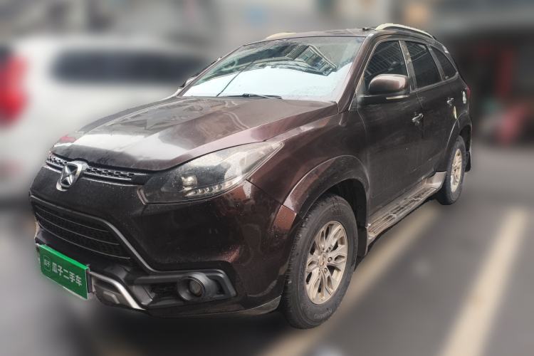 Used JMC Yusheng S350 2017 2.0T Automatic 2WD Diesel Luxury Version with Sunroof 5 Seats