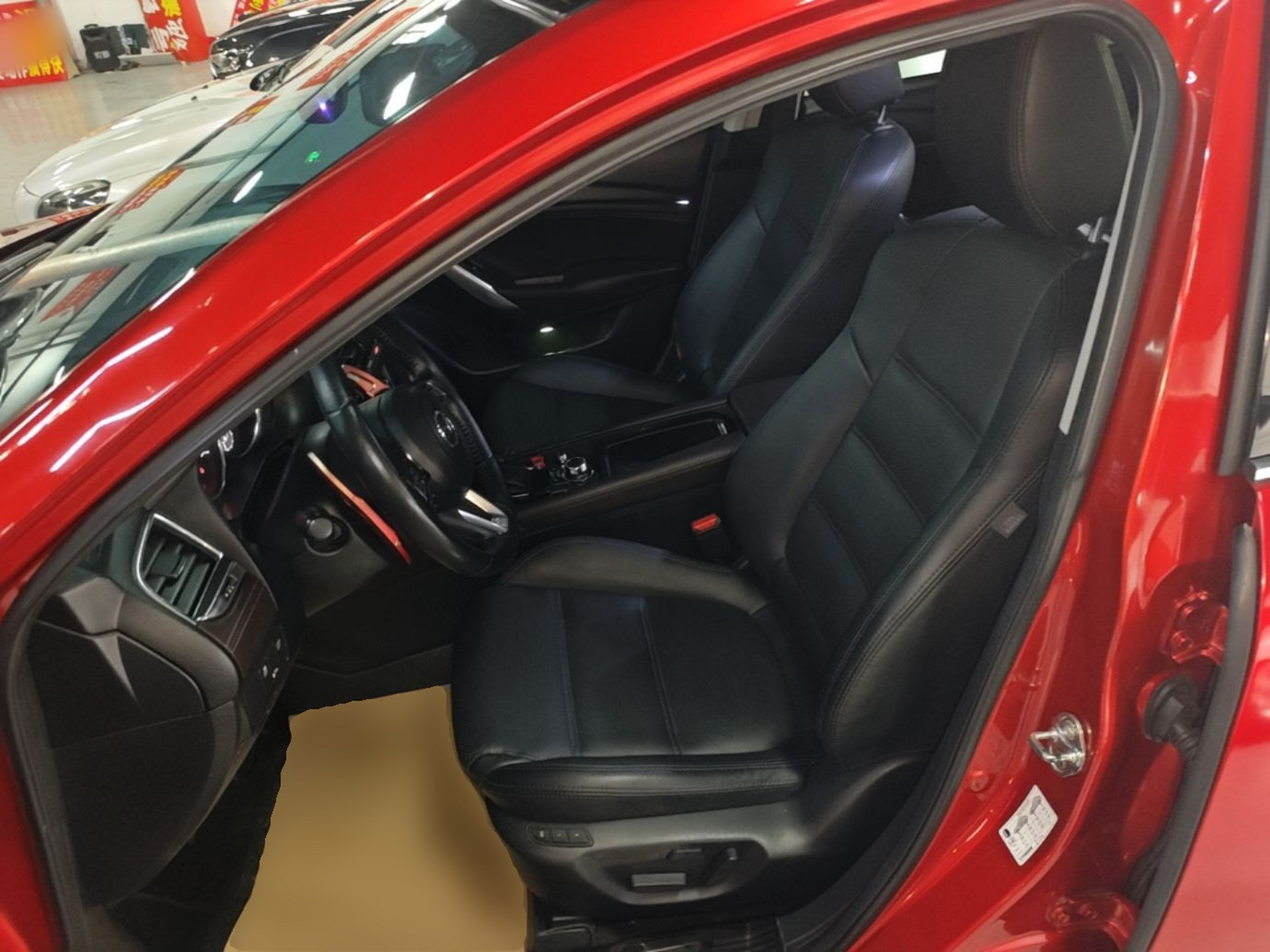 Avant de la voiture