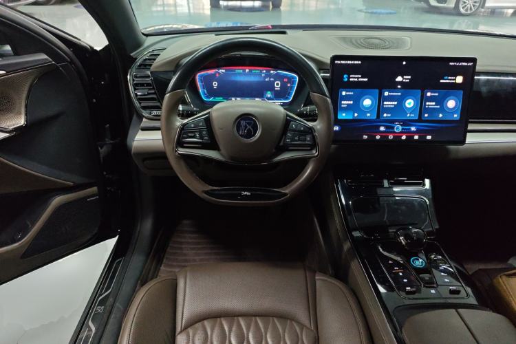 Used BYD Han 2022 EV Genesis Edition 715KM Front-Wheel-Drive Prestige Model Steering Wheel