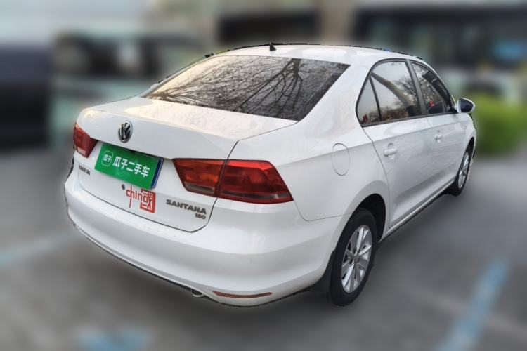 Used Volkswagen Santana 2015 1.6L Manual Fashion Edition Rear Right 45 Deg