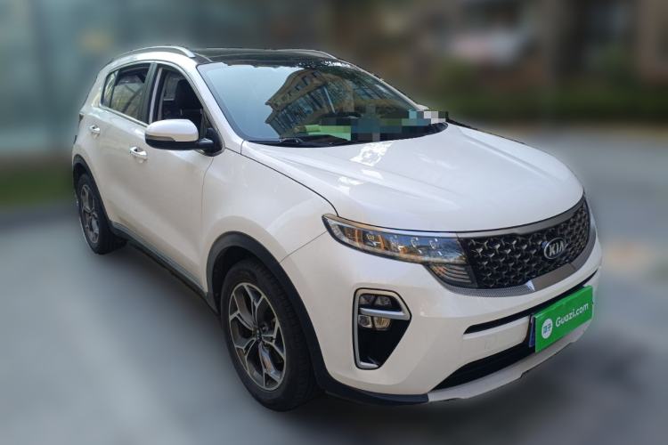 Used Kia KX5 2019 1.6T Automatic Two-Wheel Drive Luxury Edition Front Right 45 Deg