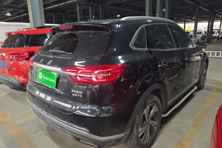 Used Hongqi HS5 2019 2.0T Smart Connect Flagship Edition Rear Right 45 Deg