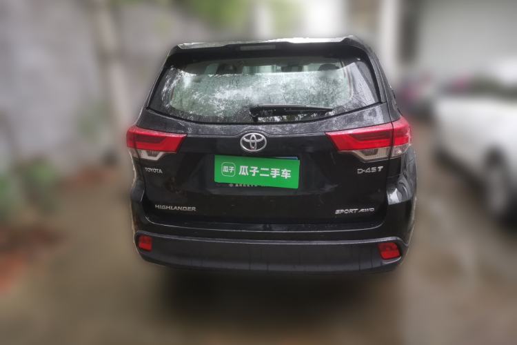 Used Toyota Highlander 2018 2.0T Four-Wheel Drive Prestige Version 7 Seats China VI Standard Rear