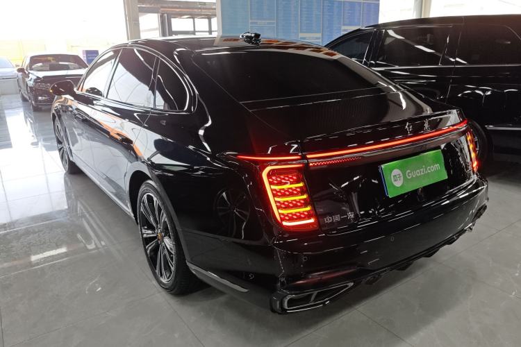 Used Hongqi H9 2024 2.0T Qichang Private Enjoyment Luxury Edition Rear Left 45 Deg