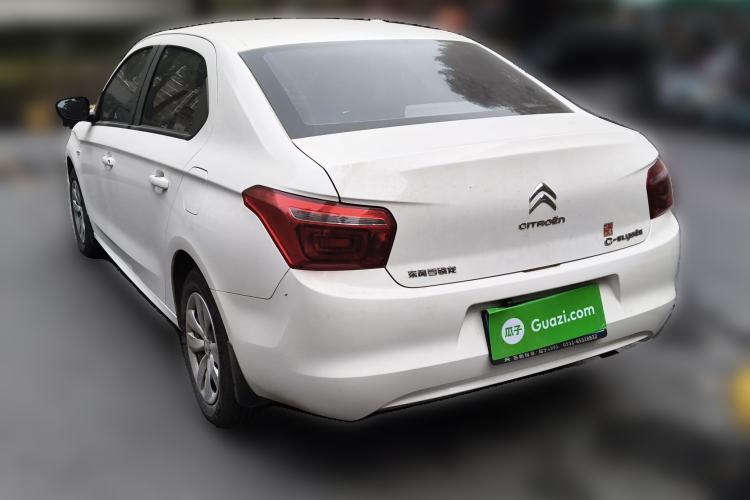 Used Citroen Elysee 2018 Revised Version 1.6L Manual Fashion Edition Rear Left 45 Deg