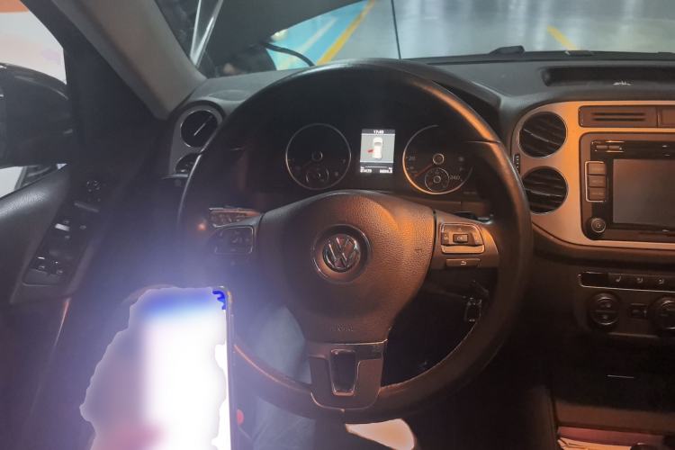 Used Volkswagen Tiguan 2013 1.8TSI Automatic Two-Wheel Drive Luxury Model Steering Wheel