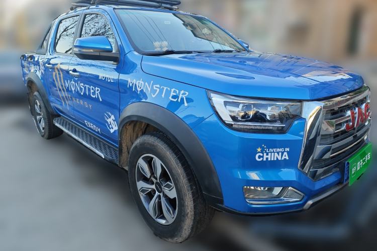 Used JAC Group T8 2019 2.0T Gasoline 4x4 Prestige Version Standard Double Cabin HFC4GA3-4D
