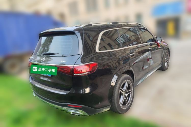 Used Mercedes-Benz GLS 2023 Second Facelift GLS 450 4MATIC Stylish Version Rear Right 45 Deg