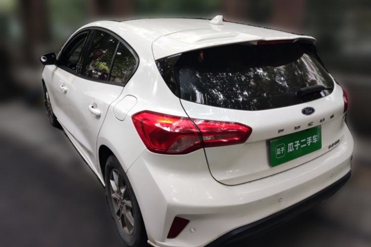 Used Ford Focus 2021 Hatchback EcoBoost 180 Automatic Titanium Edition Rear Left 45 Deg