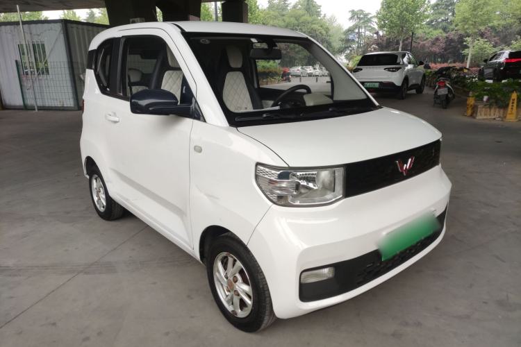 Used Wuling Hongguang MINIEV 2021 Macaron Fashion Model Lithium Iron Phosphate Front Right 45 Deg