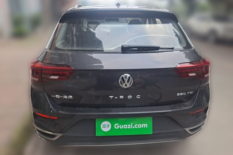 Used Volkswagen T-ROC 2020 280TSI DSG Two-Wheel Drive Comfort Version Rear