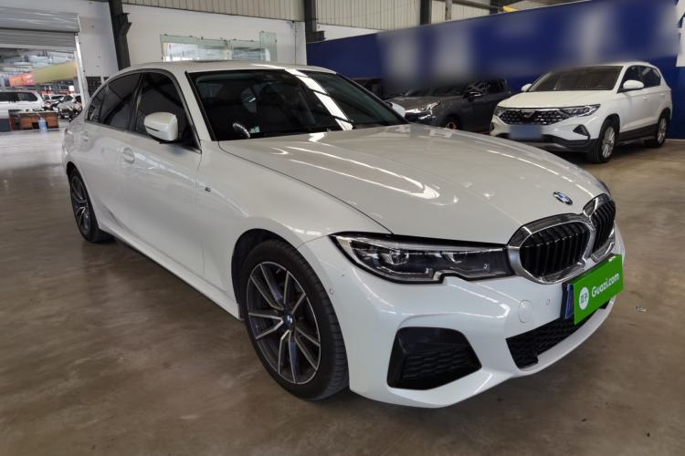 Used BMW 3 Series 2022 Updated 325Li M Sport Package Front Right 45 Deg