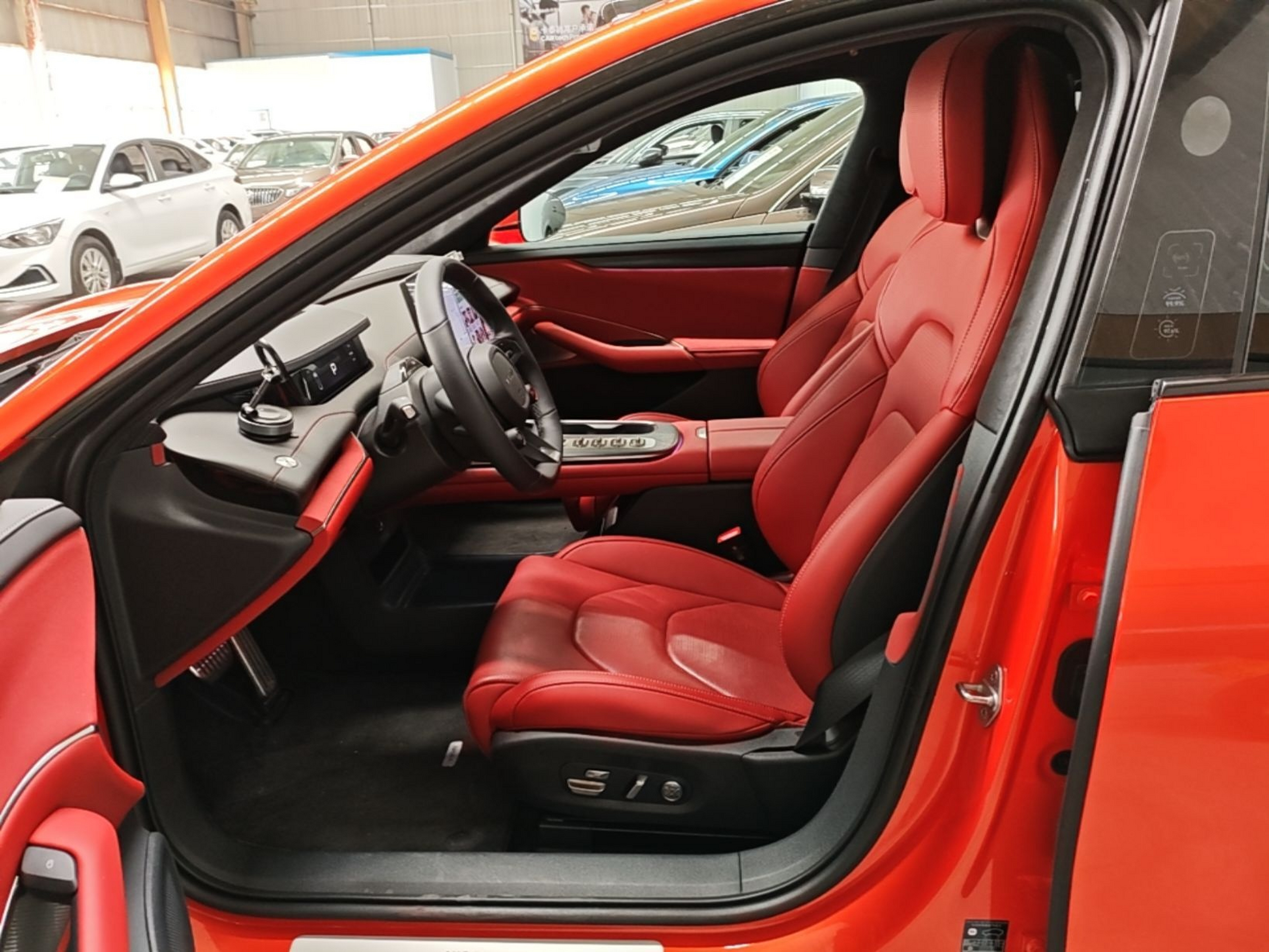 Avant de la voiture