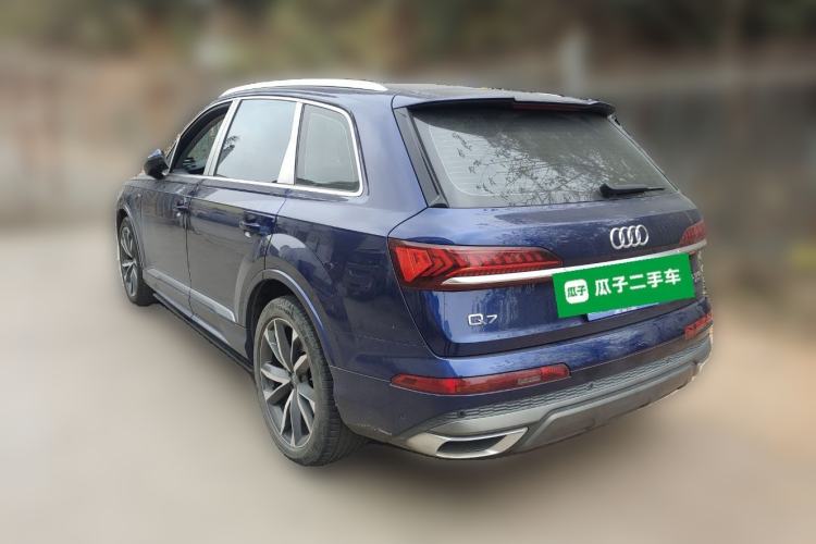 Used Audi Q7 2020 55 TFSI quattro S line sports model Rear Left 45 Deg