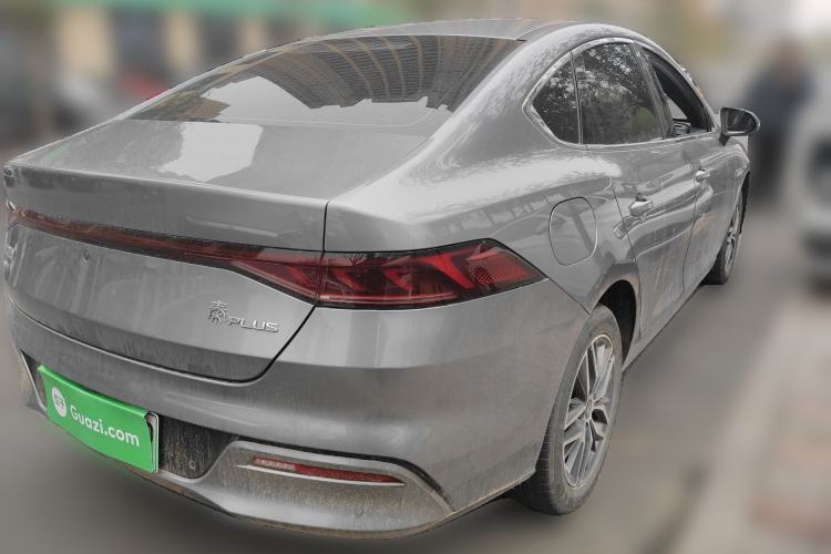 Used BYD Qin PLUS 2023 Champion Edition DM-i 120KM Leading Model Rear Right 45 Deg