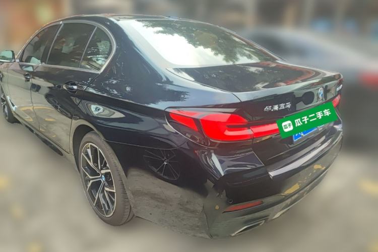 Used BMW 5 Series 2023 530Li Luxury Edition M Sport Package Rear Left 45 Deg
