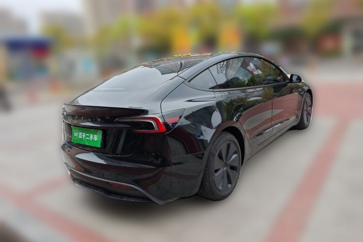 Used Tesla Model 3 2025 Model Revised Long-Range All-Wheel-Drive Version Rear Right 45 Deg