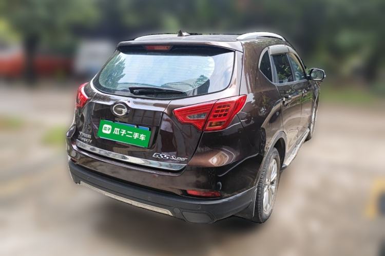 Used GAC Trumpchi GS5 Super 2015 2.0L Automatic Two-Wheel Drive Elite Edition Rear Right 45 Deg